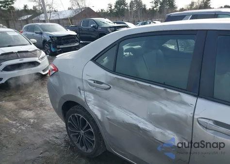 2014 Toyota Corolla S Plus из США, поврежденный, VIN 2T1BURHE8EC034475